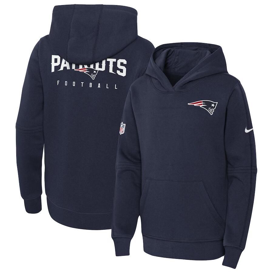 Youth 2023 NFL New England Patriots blue Sweatshirt style 1->houston texans->NFL Jersey